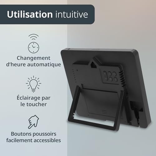 Vue 4 de Ade Horloge Numerique Radiocontrolee