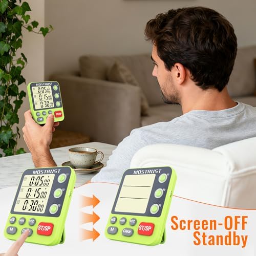 Vue 5 de Minuteur Numerique Double De