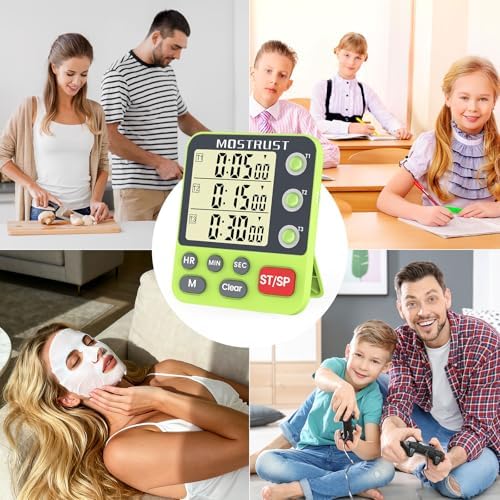 Vue 7 de Minuteur Numerique Double De