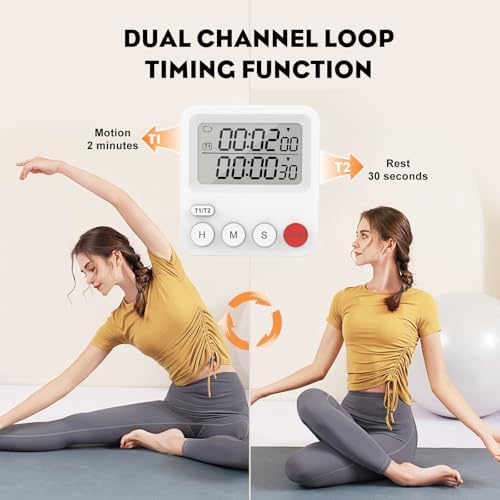 Vue 3 de Xrexs Minuteur De Cuisine