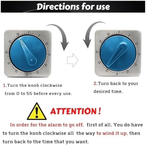 Vue 5 de Minuteur De Cuisine Mecanique