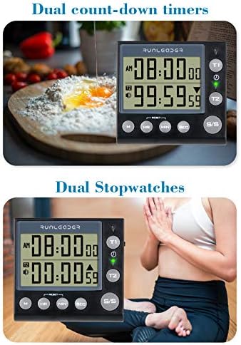 Vue 3 de Minuterie De Cuisine Numerique