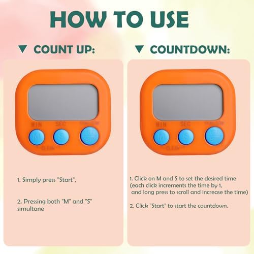 Vue 3 de Geeric Lot De Minuteurs