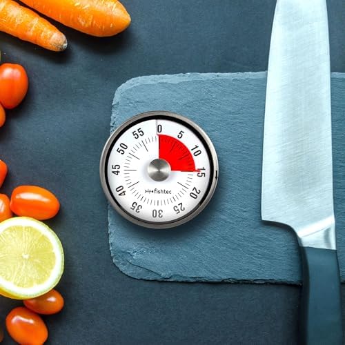 Vue 2 de Fishtec Minuteur De Cuisine