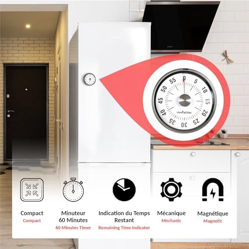 Vue 3 de Fishtec Minuteur De Cuisine