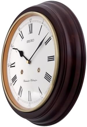 Vue 5 de Seiko Station Clock Qxhb