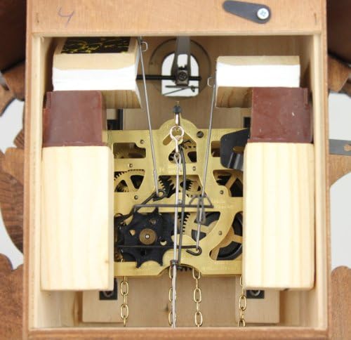 Vue 3 de Horloge Coucou Originale Foretnoire