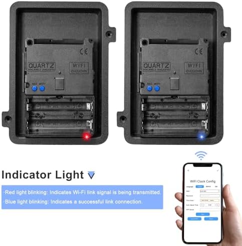 Vue 5 de Ocest Horloge Murale Analogique