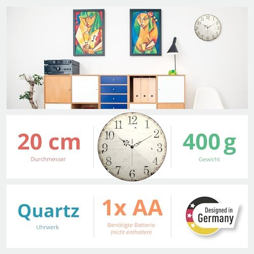 Vue 5 de Mebus Horloge Murale