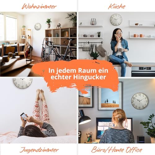 Vue 6 de Mebus Horloge Murale