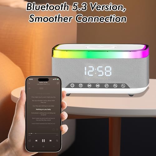 Vue 6 de Radio Reveil Bluetooth Avec