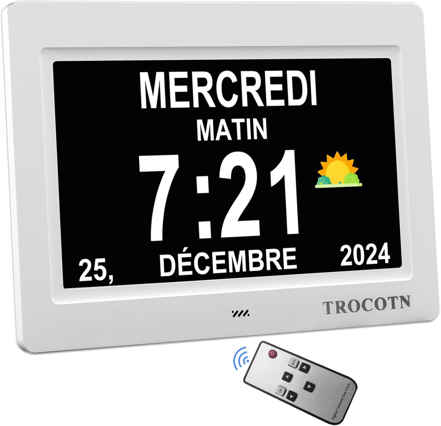 Trocotn Horloge Numerique Grand