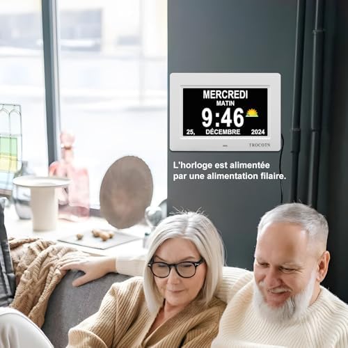 Vue 6 de Trocotn Horloge Numerique Grand