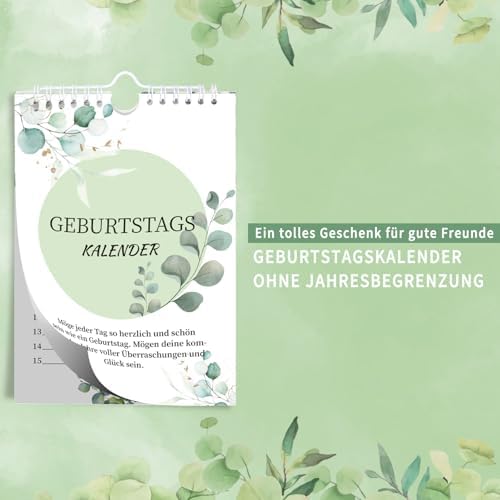 Vue 2 de Calendrier Danniversaire Calendrier