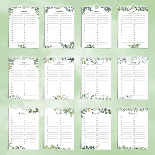 Vue 7 de Calendrier Danniversaire Calendrier