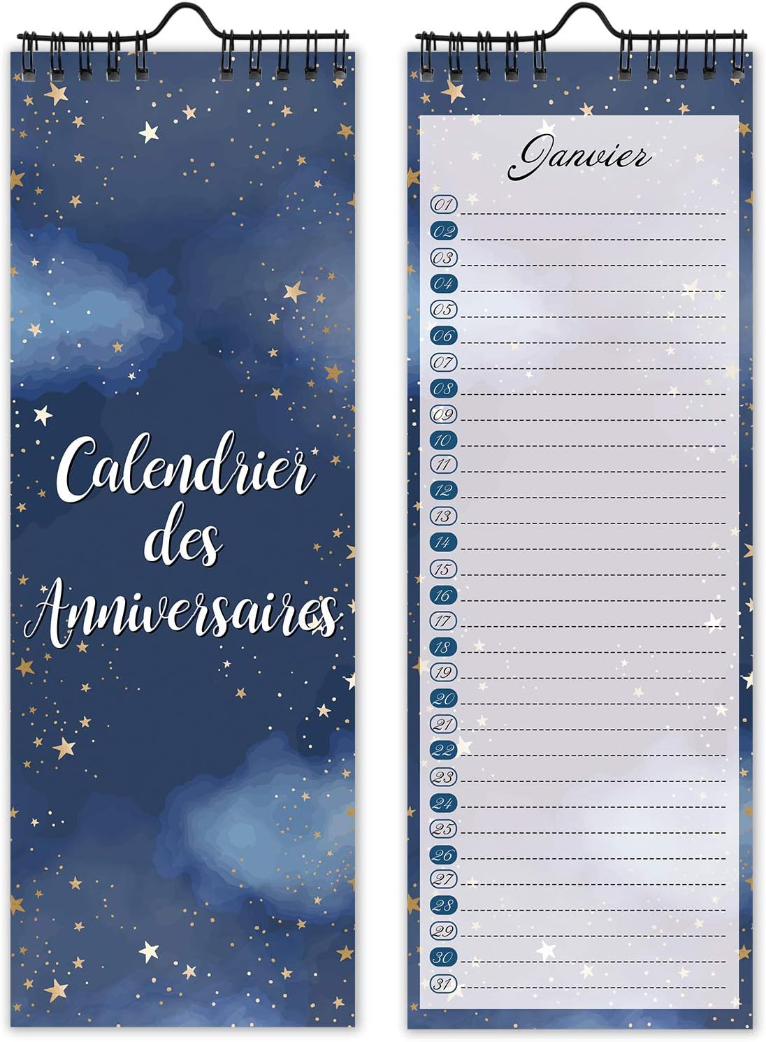 Calendrier Perpetuel Anniversaire Mural