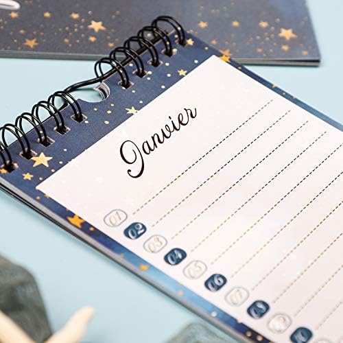 Vue 4 de Calendrier Perpetuel Anniversaire Mural