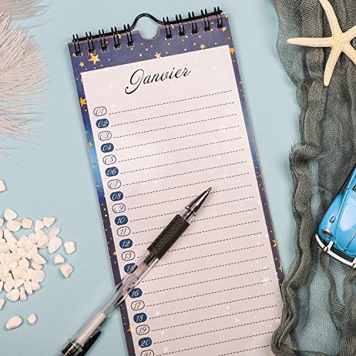 Vue 5 de Calendrier Perpetuel Anniversaire Mural