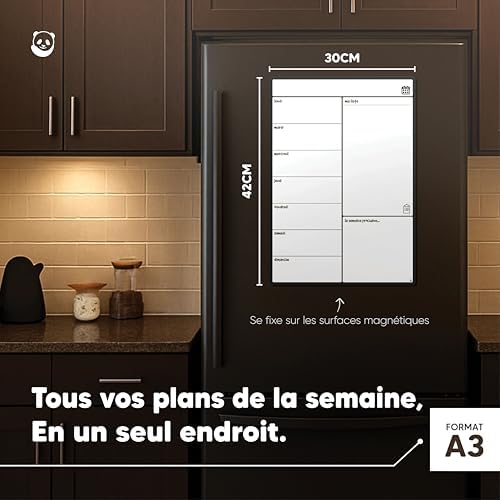 Vue 2 de Smart Panda Calendrier Magnetique