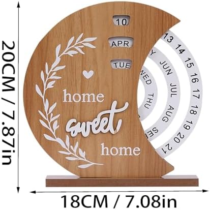 Vue 2 de Rotatif Calendrier Perpetuel Calendrier