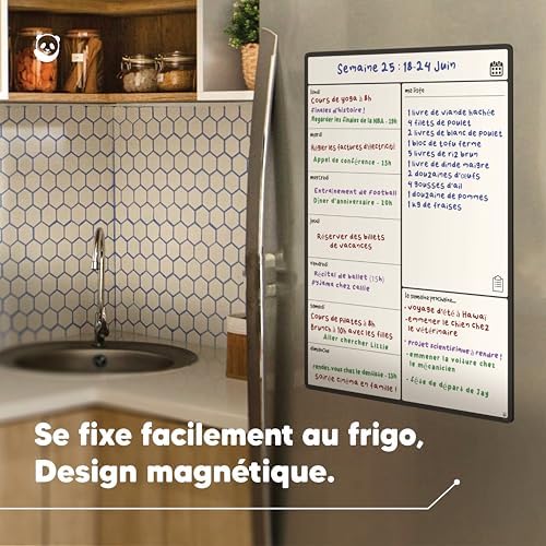 Vue 3 de Smart Panda Calendrier Magnetique
