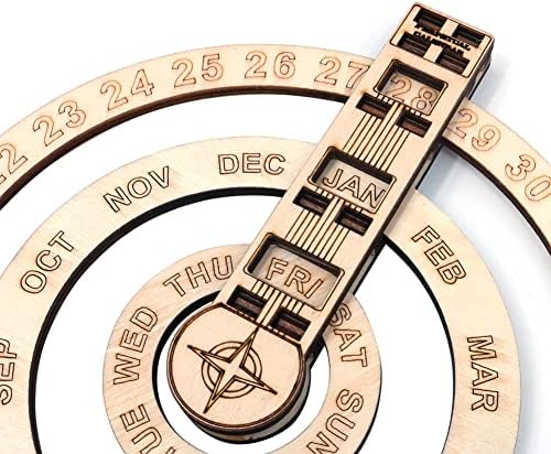 Vue 3 de Calendrier Perpetuel Circulaire En