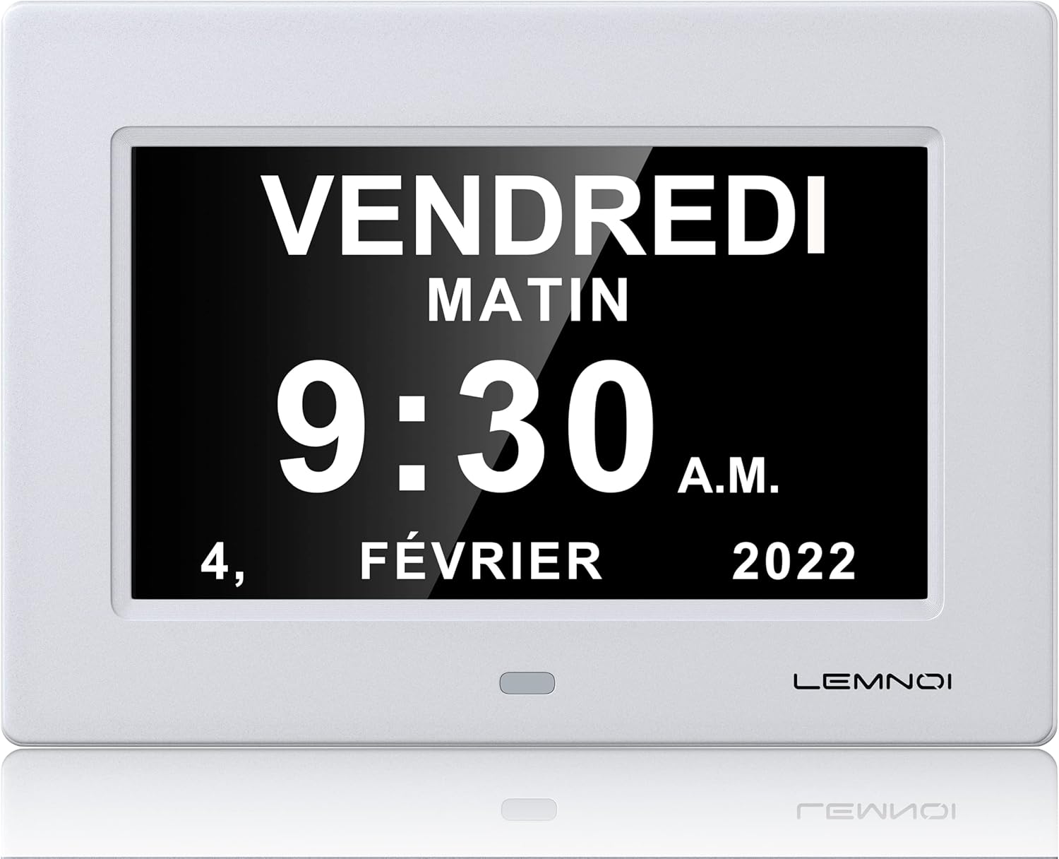 Lemnoi Pouce Lcd Horloge