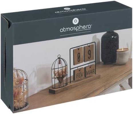 Vue 2 de Atmosphera Calendrier En Bois