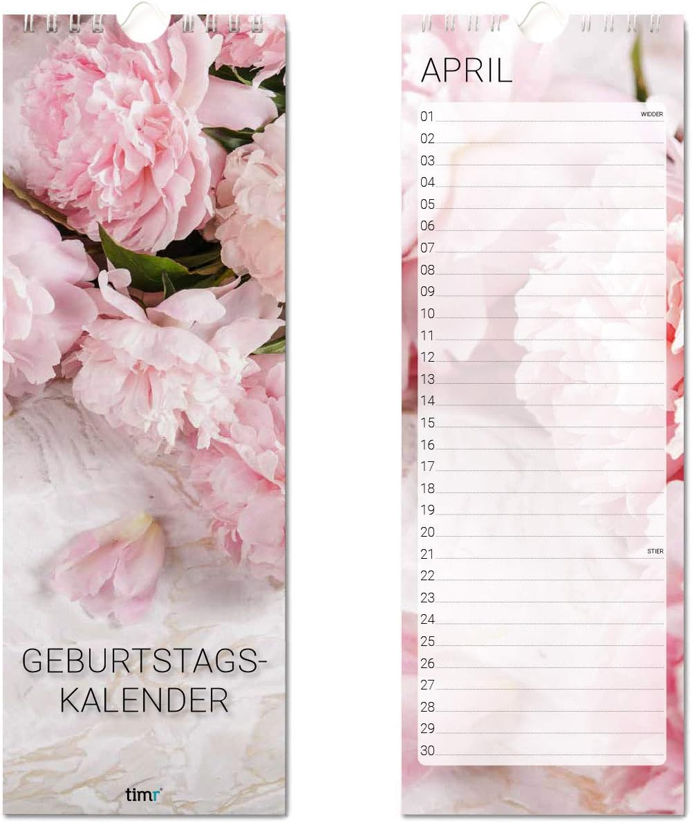 Tr Calendrier Danniversaire Motif