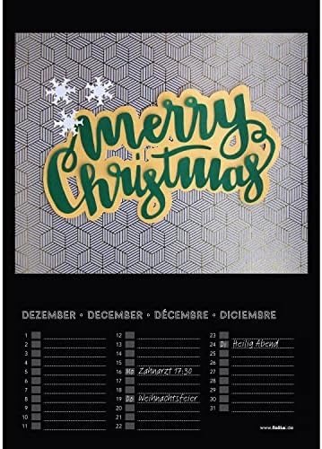 Vue 2 de Folia Duree Calendrier Avec