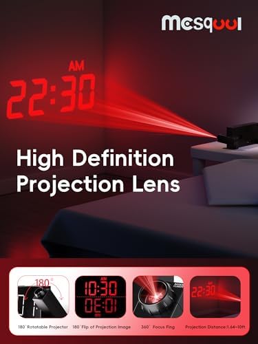 Vue 4 de Reveil Projection Plafond