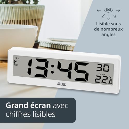 Vue 2 de Ade Horloge Radiopilotee Numerique