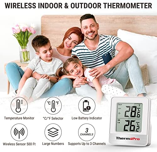 Vue 3 de Thermopro Tpc Station Meteo