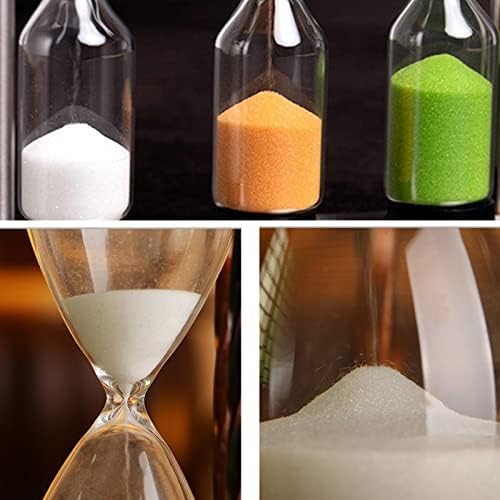 Vue 3 de Triple Sablier En Acier