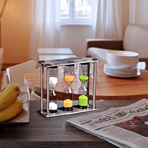 Vue 6 de Triple Sablier En Acier