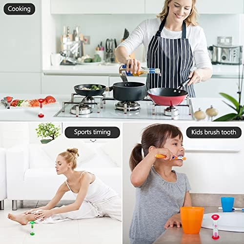 Vue 3 de Gvolatee Sablier Minuterie Sablier