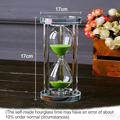 Vue 6 de Sablier Cristal Transparent Sablier