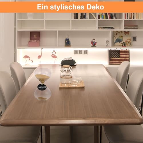 Vue 5 de Sablier Minutes Sable Dore