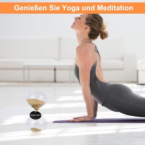 Vue 6 de Sablier Minutes Sable Dore