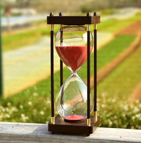 Vue 2 de Grand Sablier En Bois