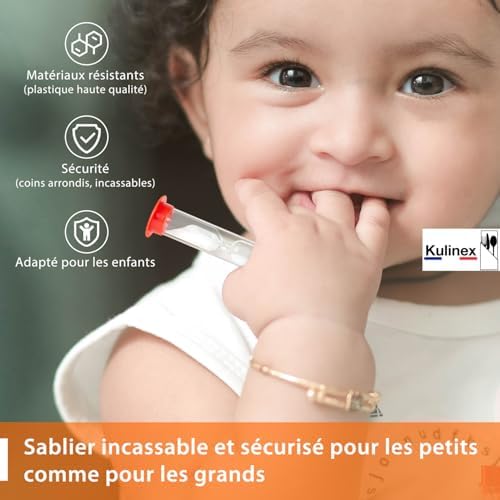 Vue 4 de Sablier Minute En Lot