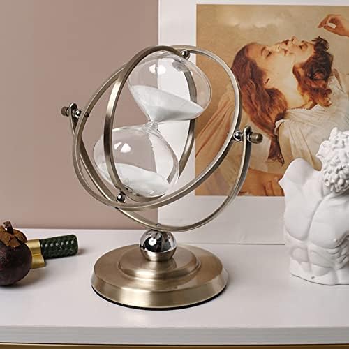 Vue 6 de Sablier Minutes En Laitonminuteur