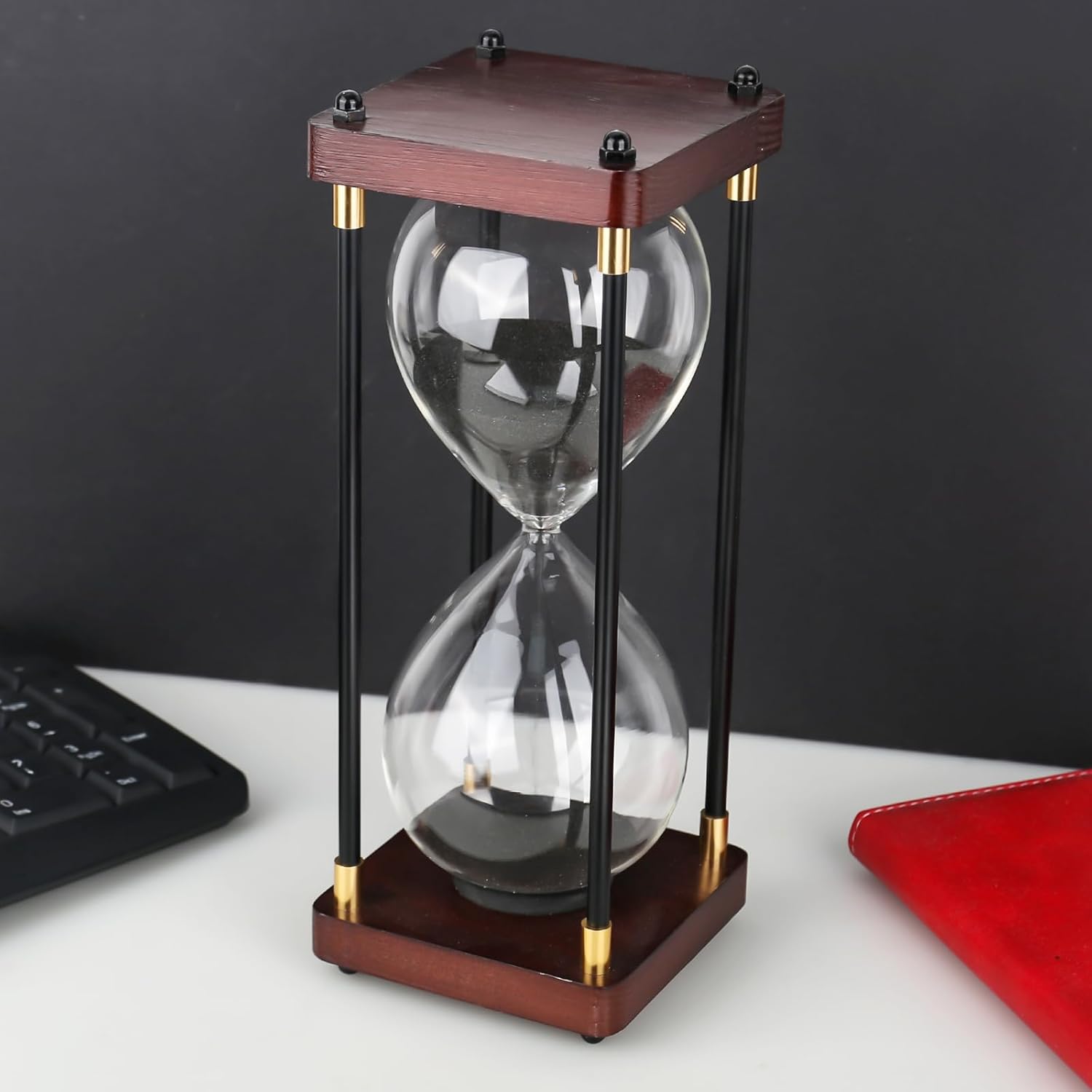 Xtdmj Sablier En Bois