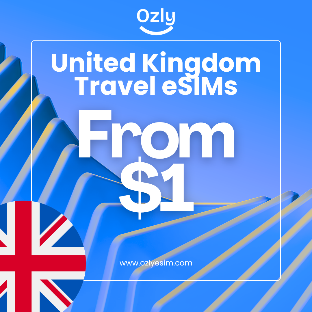 United Kingdom travel eSIM