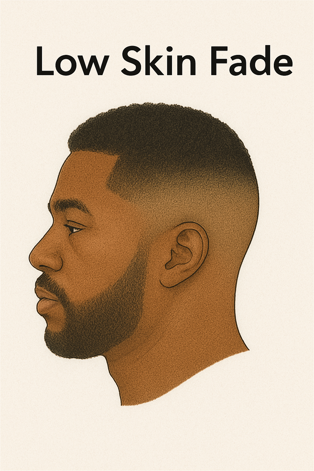 Mid skin fade