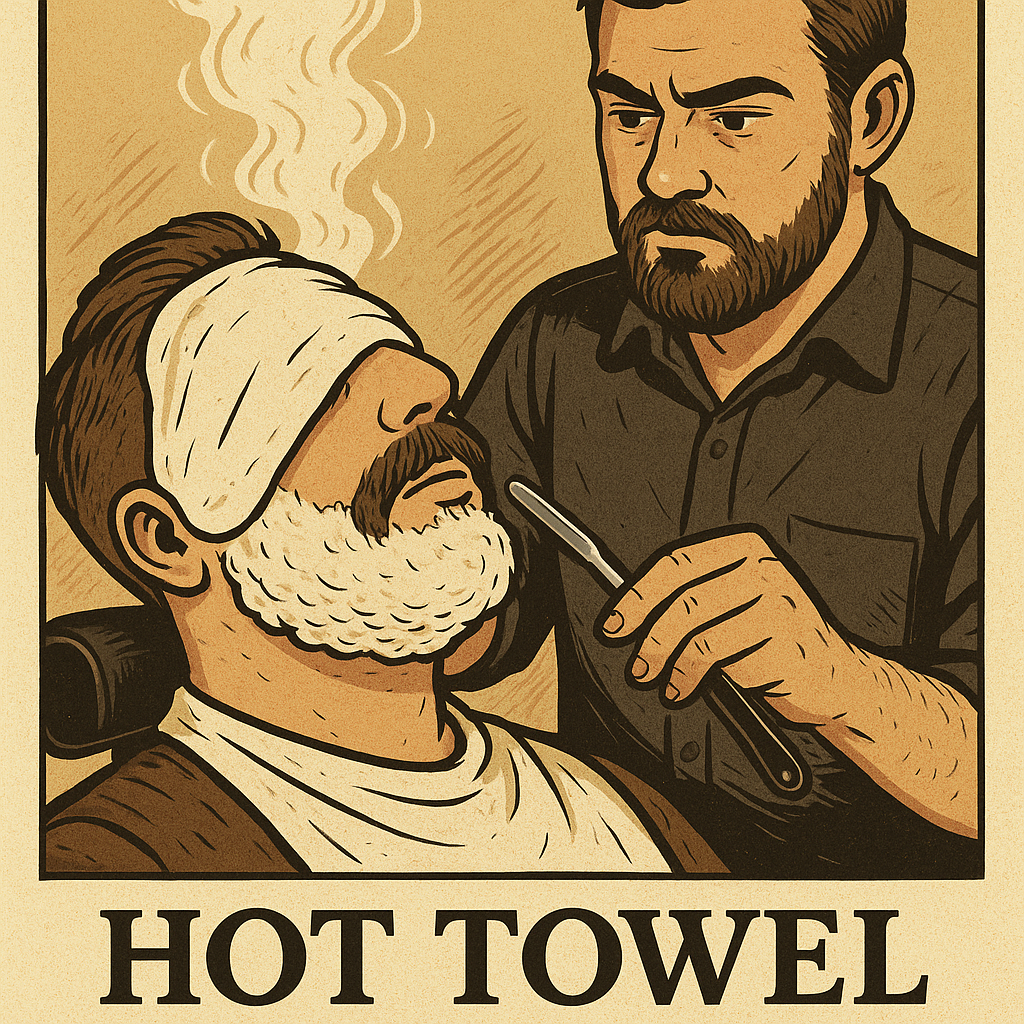 Hot towel shave