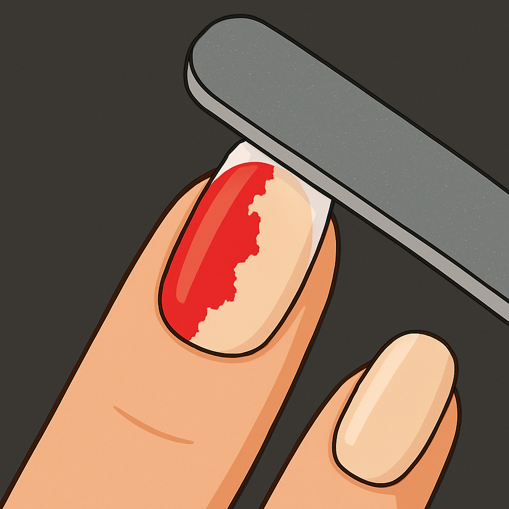 Shellac removal & file