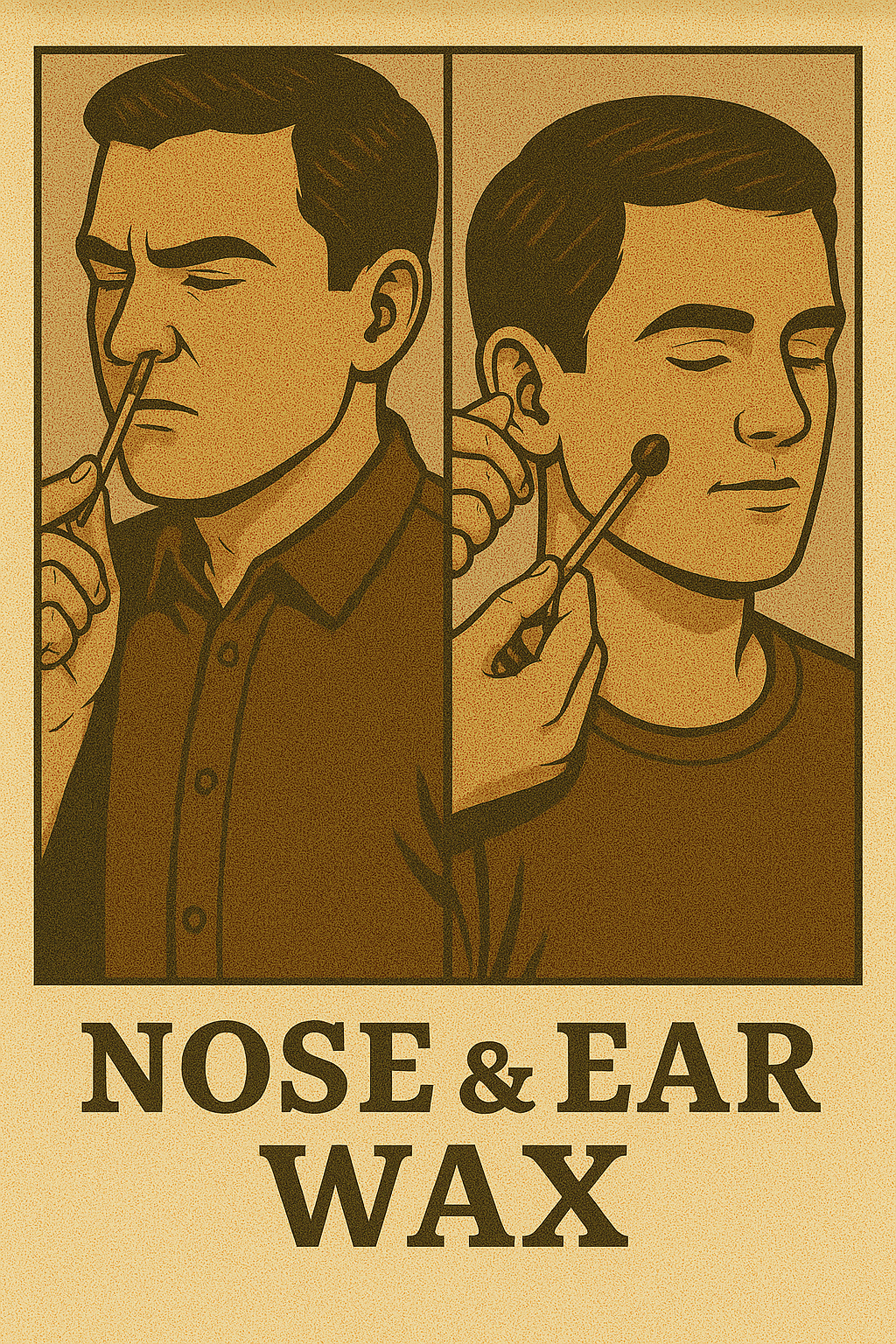 Nose & ears wax & شمع الانف والأذن