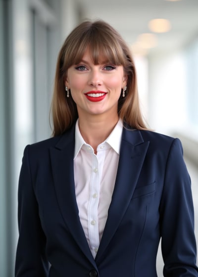 AI 생성 기술 임원 프로필 사진