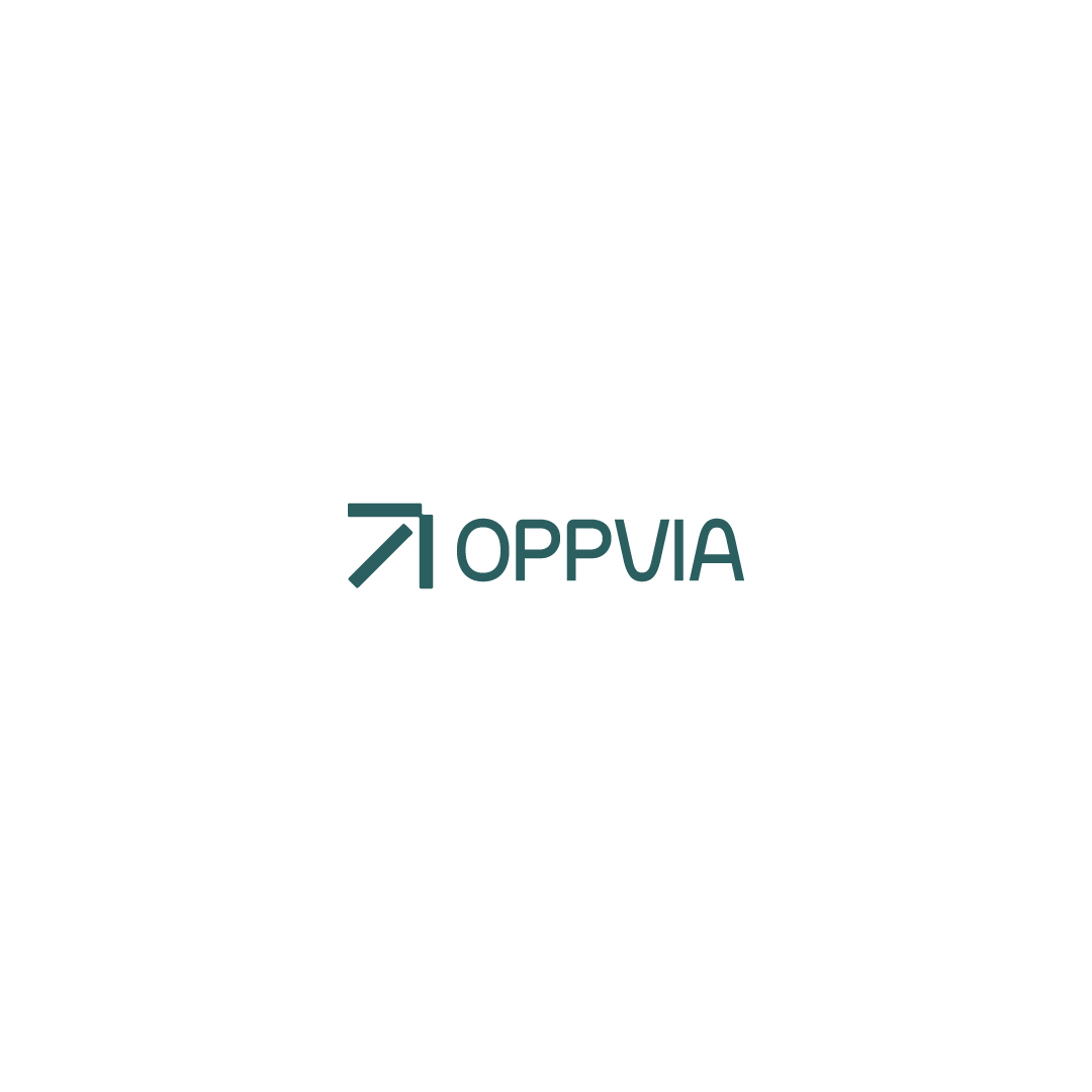Logo design presentation cover for Oppvia